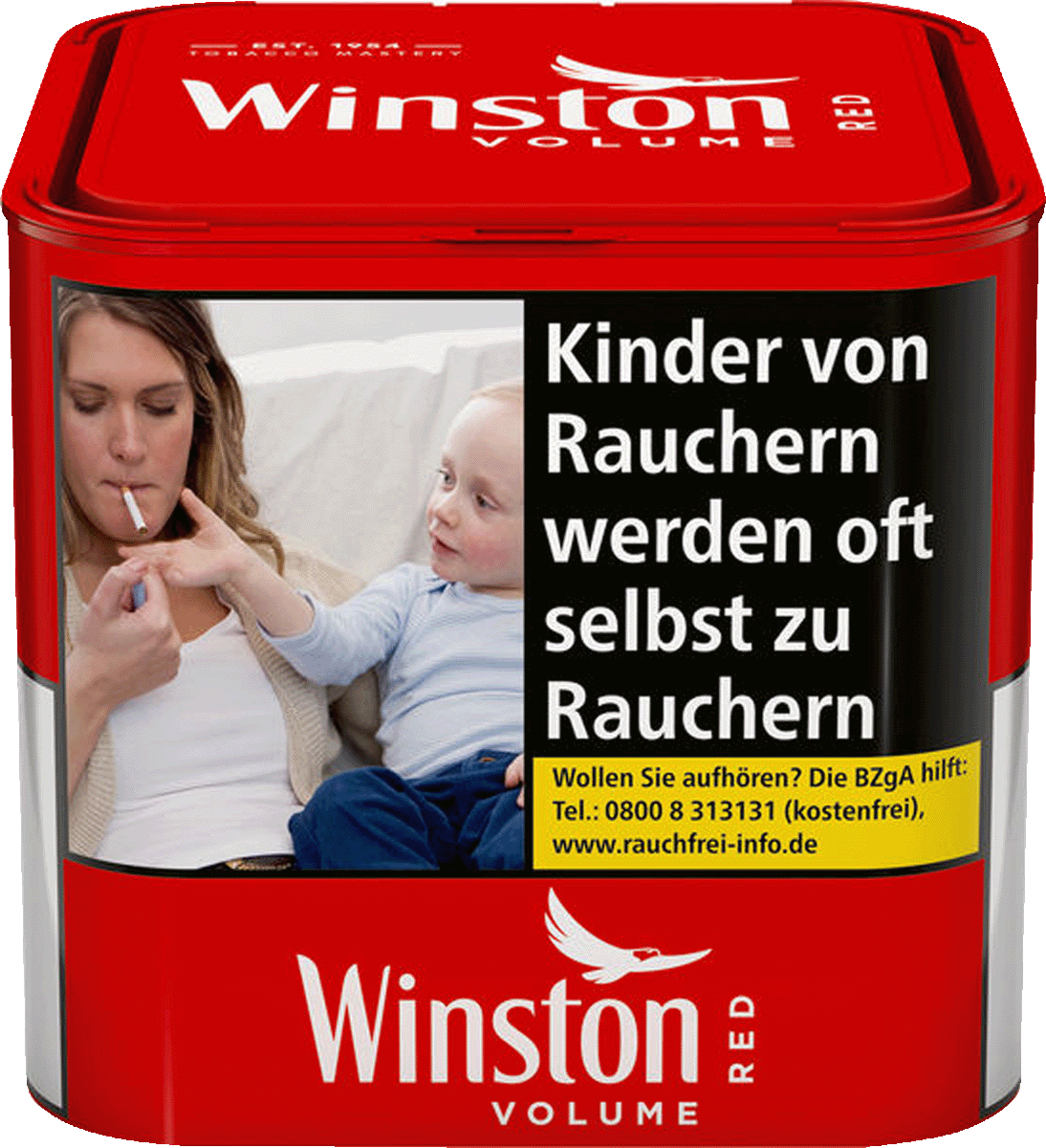 Winston Volume Tobacco Red S 46 g für 12 95