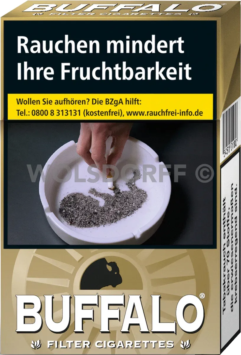 Buffalo Gold OP Packung von vorne
