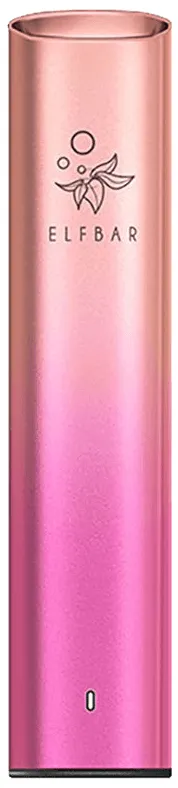 Elfbar Mate500 Akkuträger Aurora Pink stehend von vorne