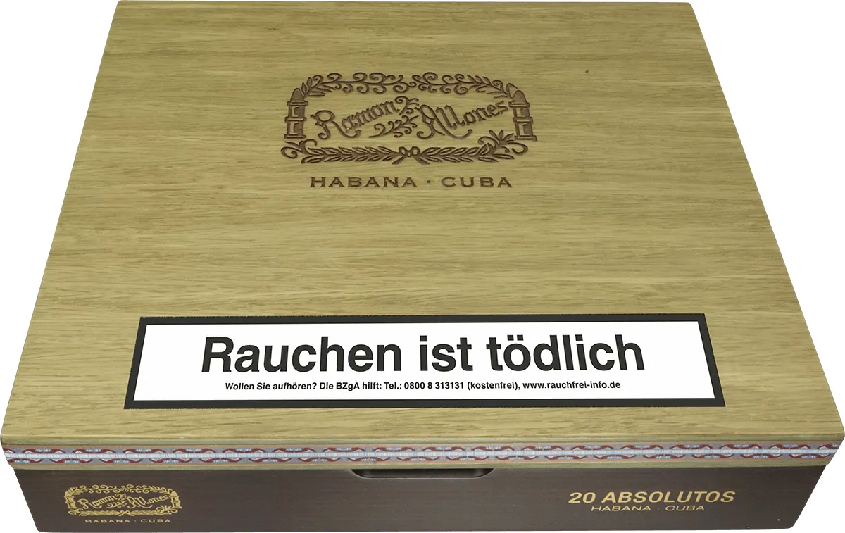 Ramon Allones Absolutos Kiste liegend