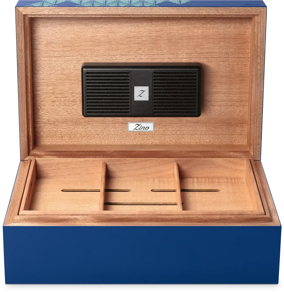 Zino Z-Collection blue Humidor Z80 offen