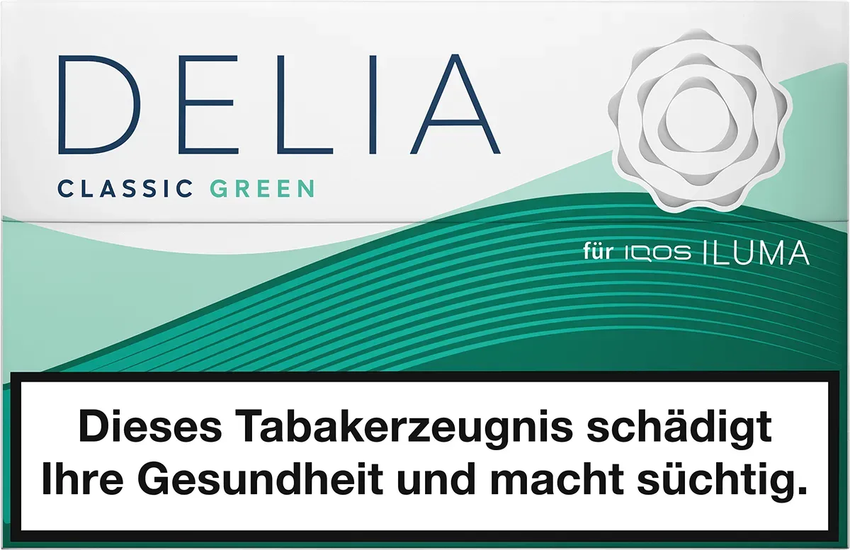 IQOS Delia Green Vorderseite