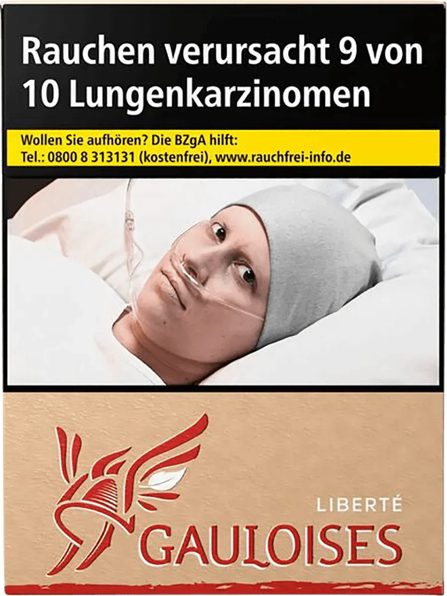 Gauloises Liberte Rot Packung von vorne