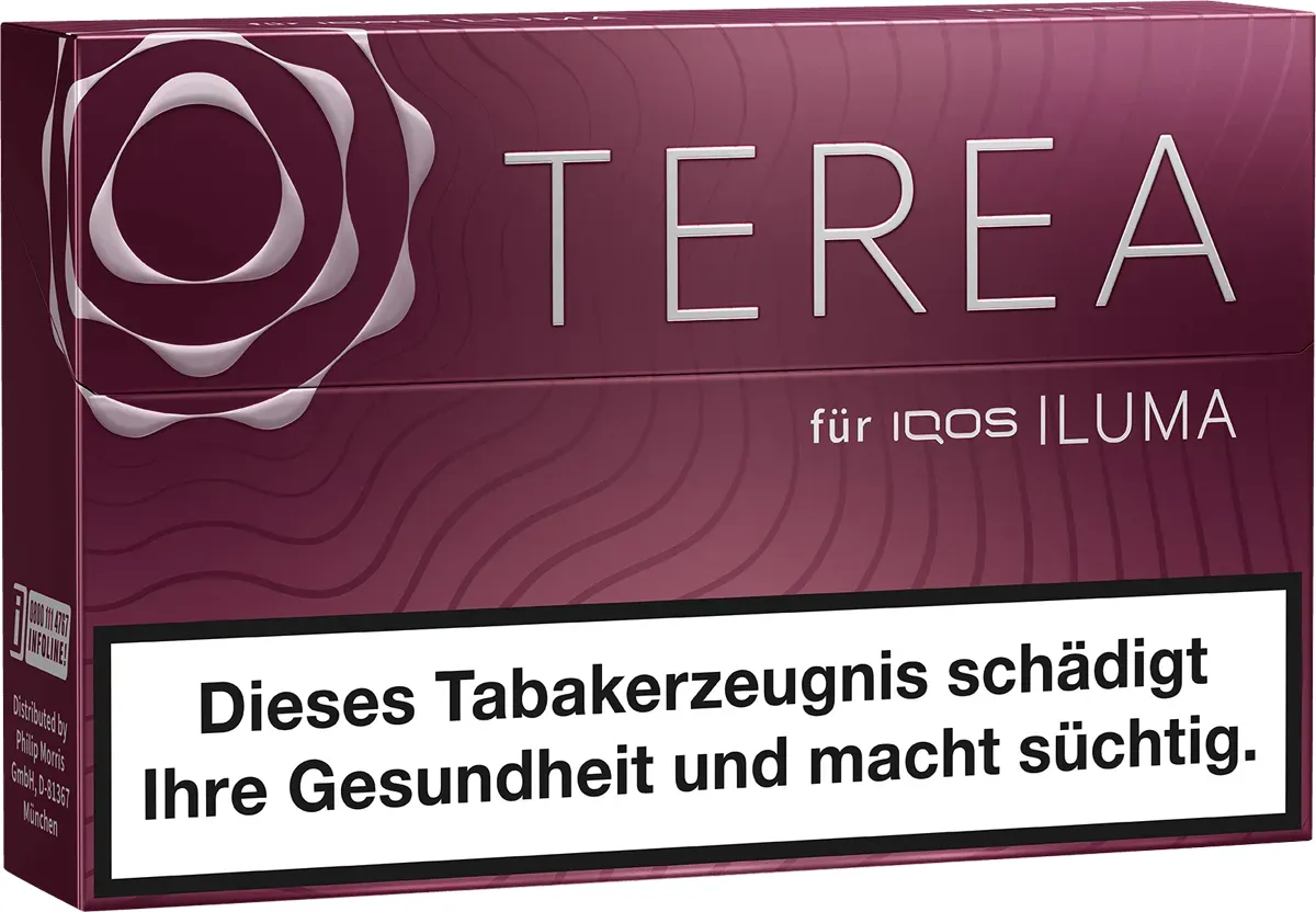 IQOS Terea Russet Vorderseite von links