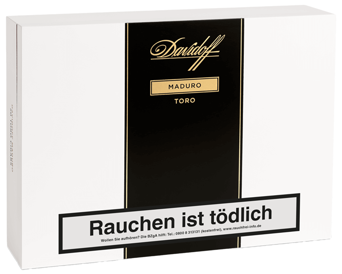 Davidoff Maduro Toro - Kiste vorne geschlossen
