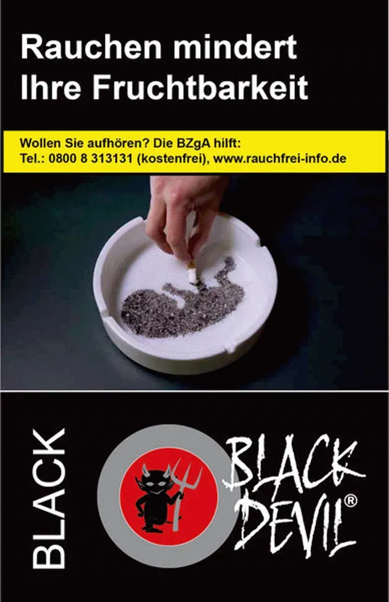 Black Devil Black OP Packung von vorne