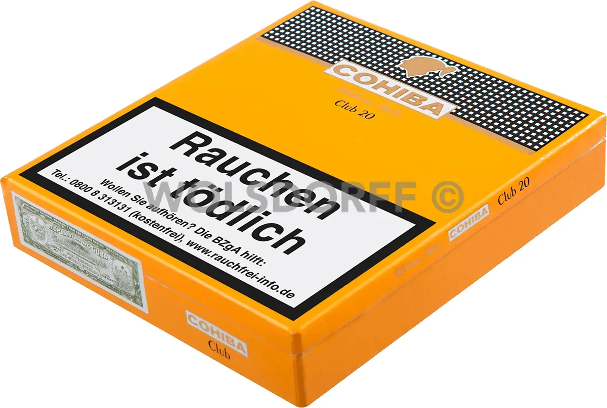Cohiba Club Schachte liegend