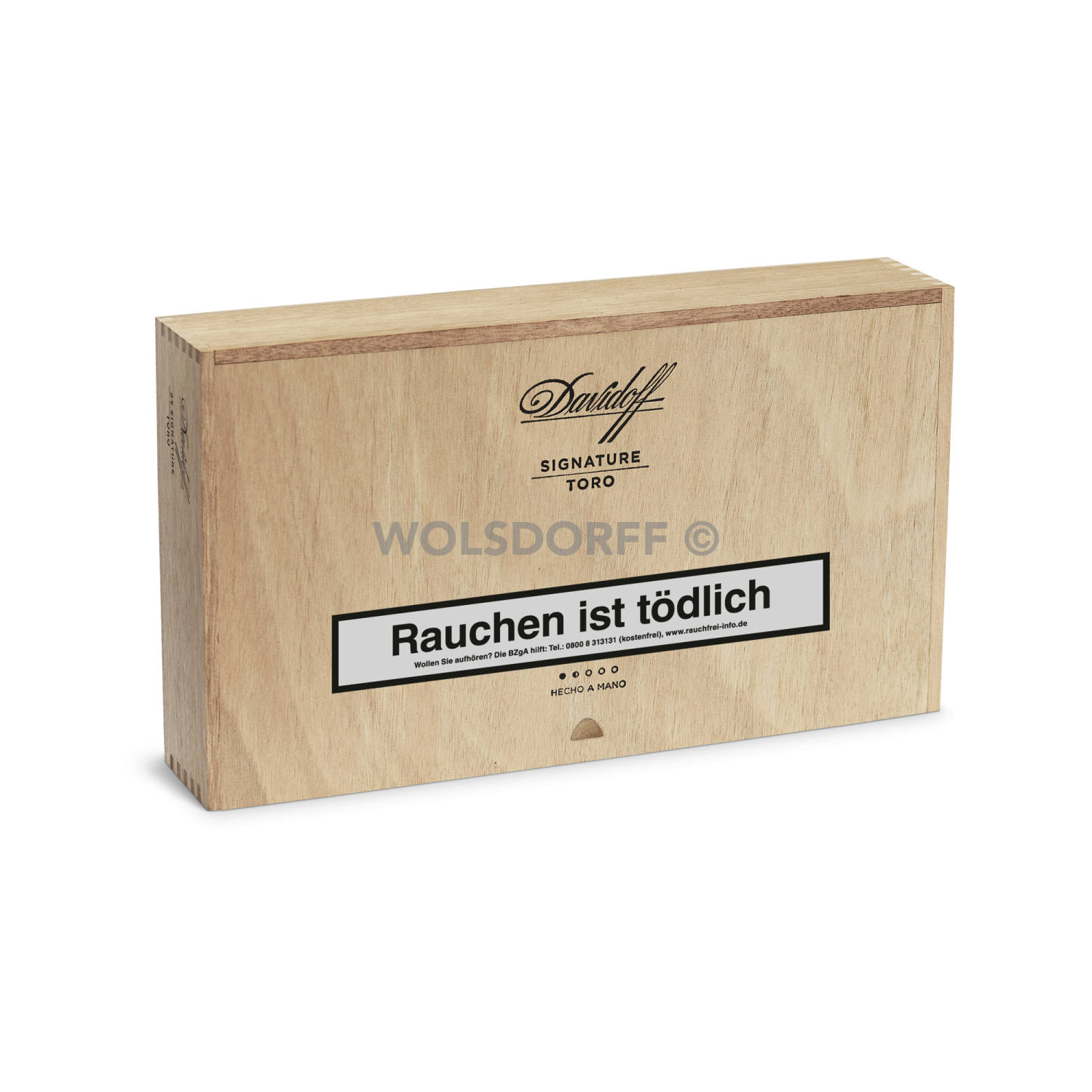 Davidoff Signature Toro - Kiste vorne geschlossen