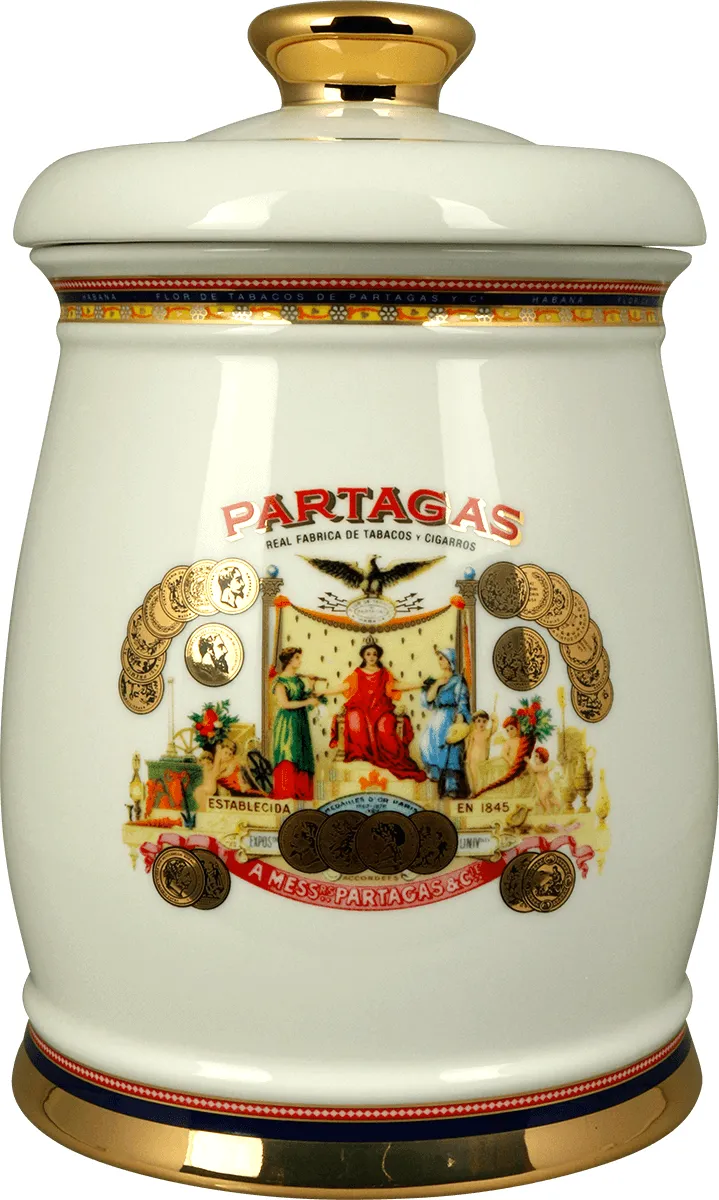Partagás Porzellanjar von vorne