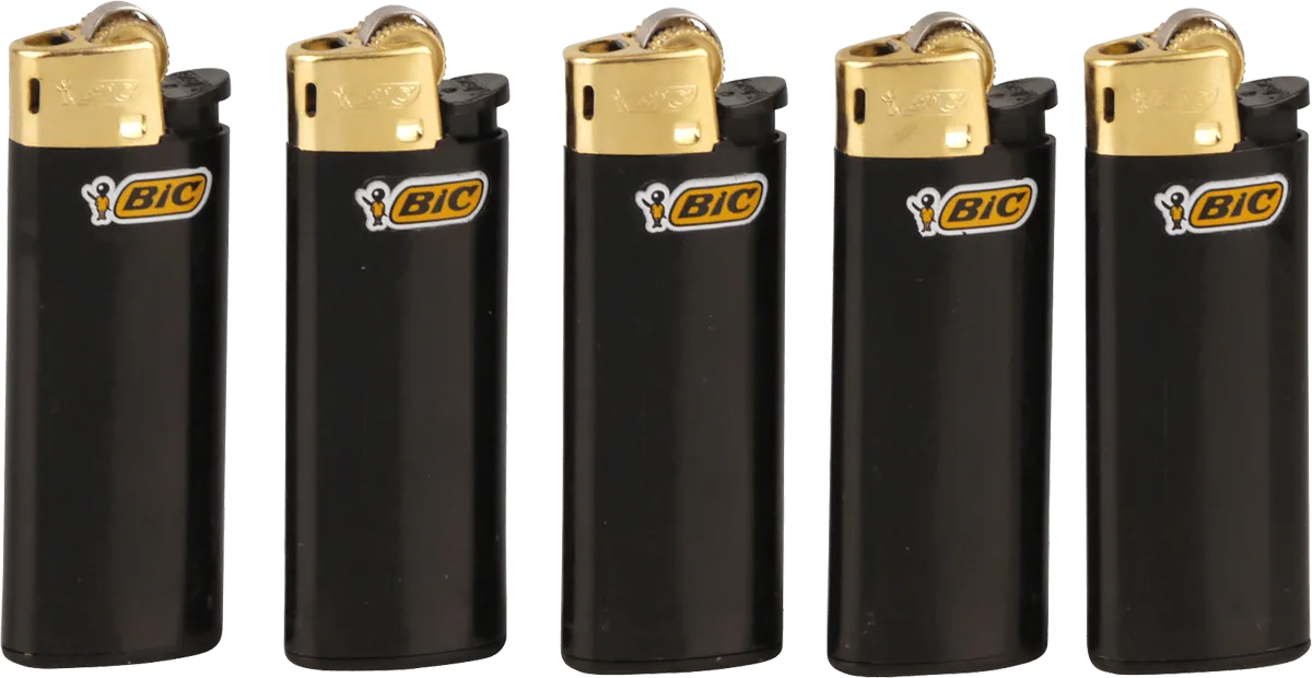 Bic Mini schwarz gold einzeln