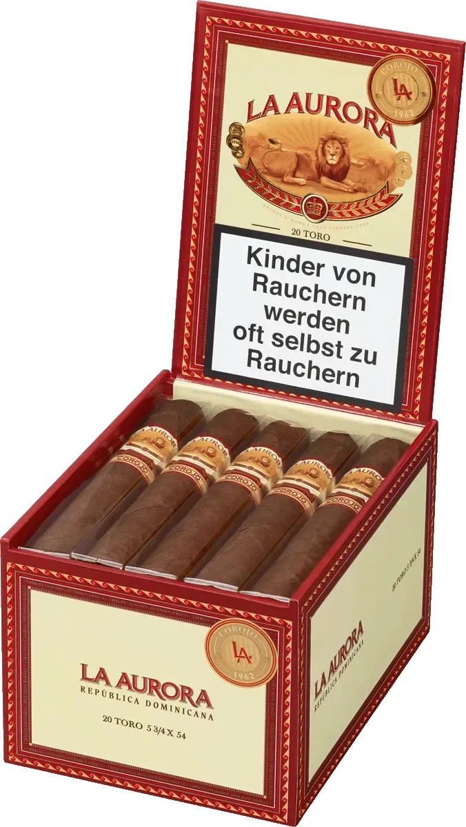 La Aurora Corojo Toro Kiste offen