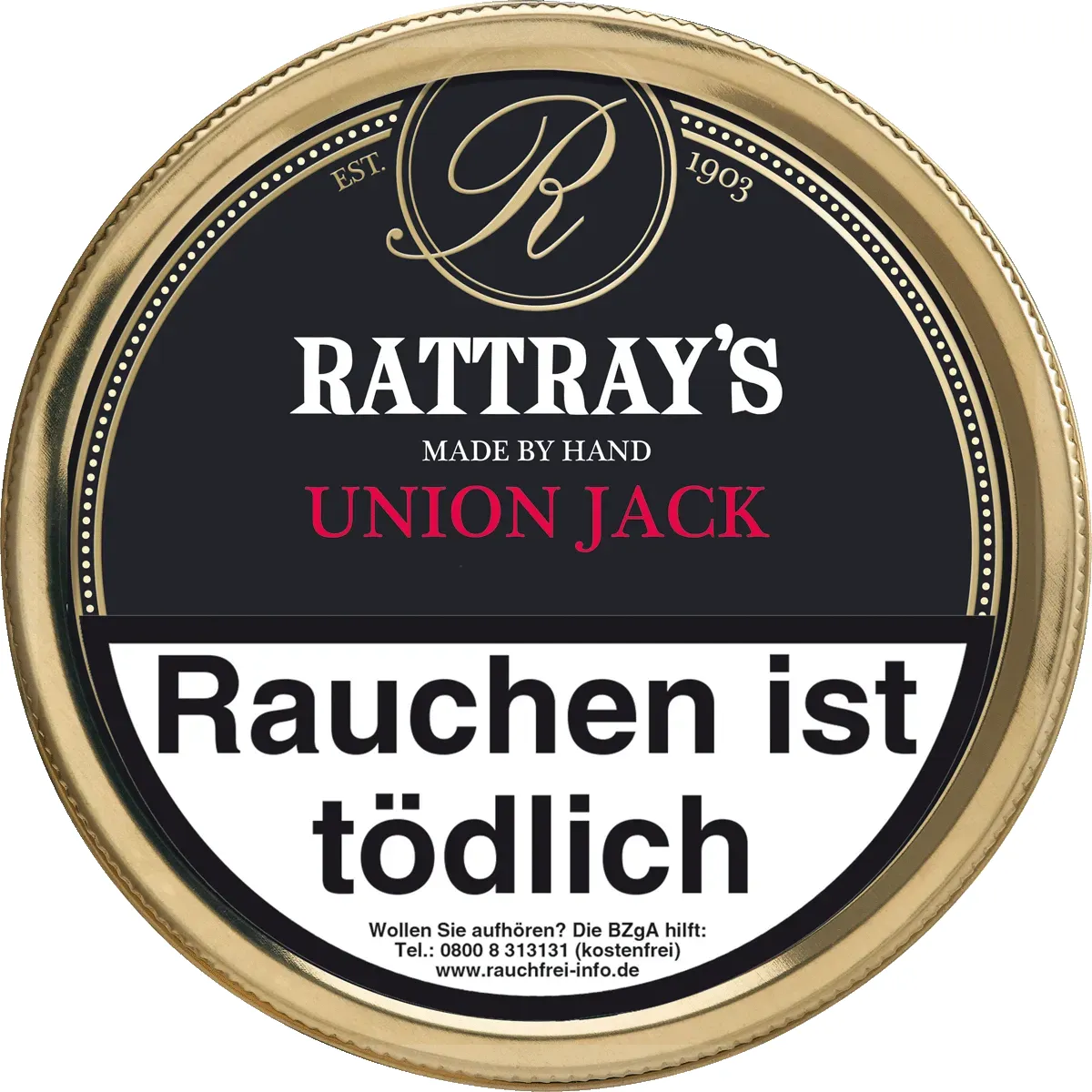 Rattrays Union Jack Dose Vorderseite