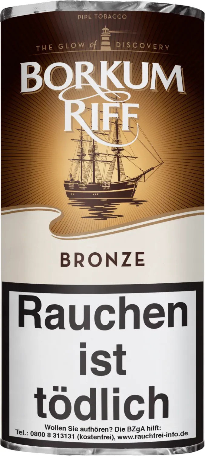Borkum Riff Bronze Pouch von vorne