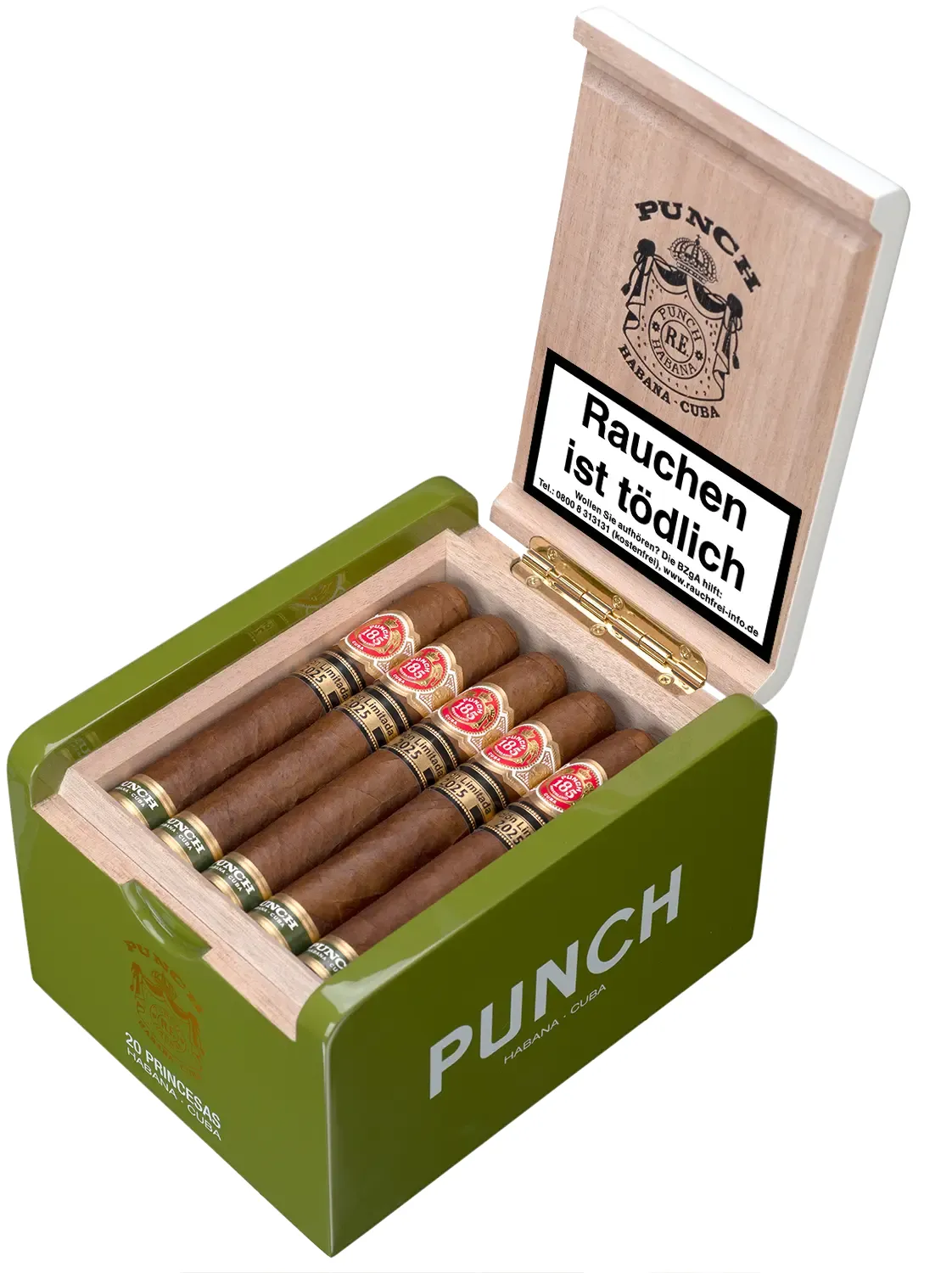 Punch Princesas Kiste offen liegend