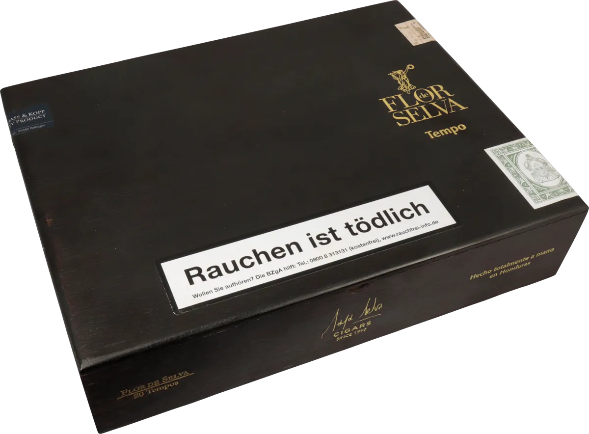 Flor de Selva Tempo Robusto Box schräg