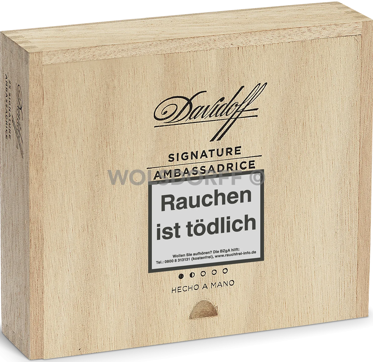 Davidoff Signature Ambassadrice - Kiste seitlich geschlossen