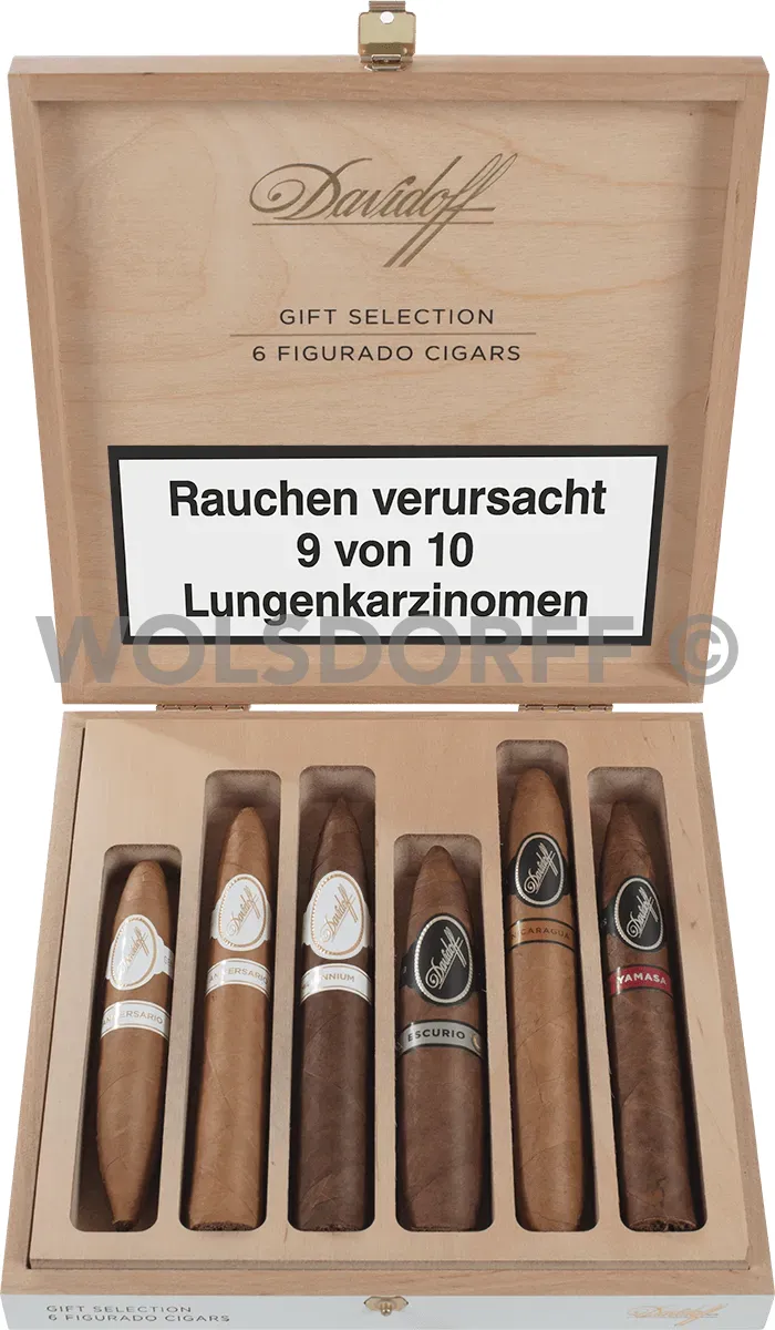 Davidoff Figurado Selection Kiste offen