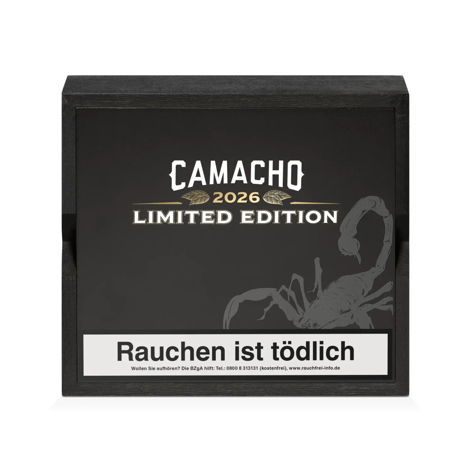 Camacho Limited Edition 2026 Kiste Vorderseite