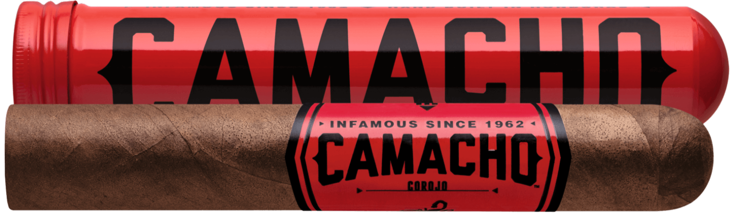 Camacho Corojo Robusto Tubos - Zigarre mit Metalltubos