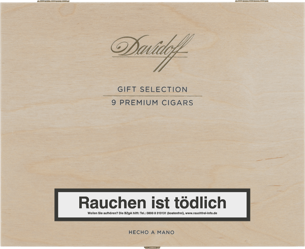 Davidoff Gift Selection Premium - Kiste vorne geschlossen