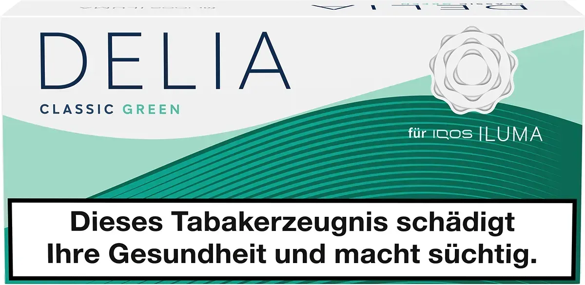 IQOS Delia Green Bundle Vorderseite