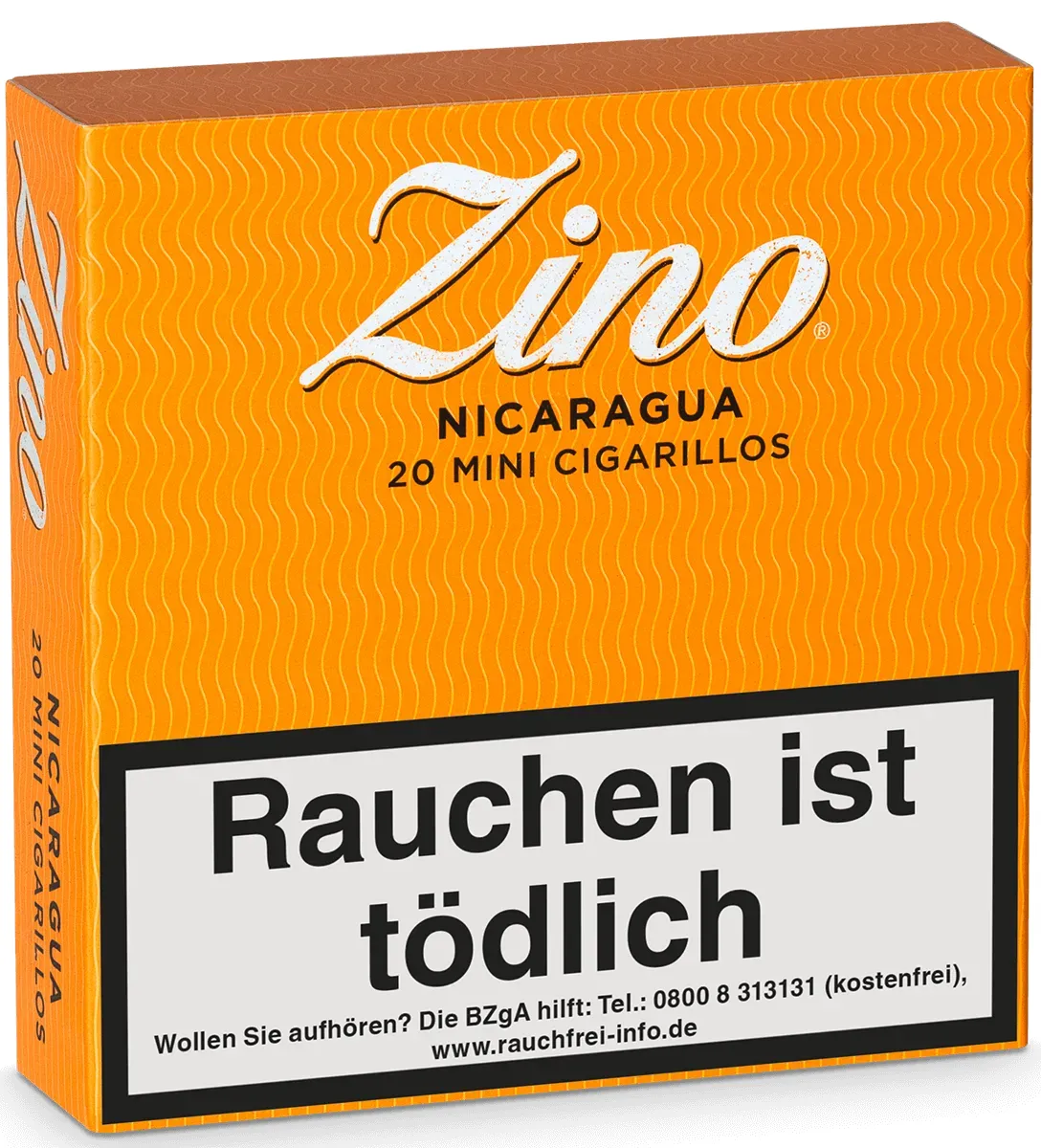Zino Mini Cigarillos Nicaragua Schachtel Seite