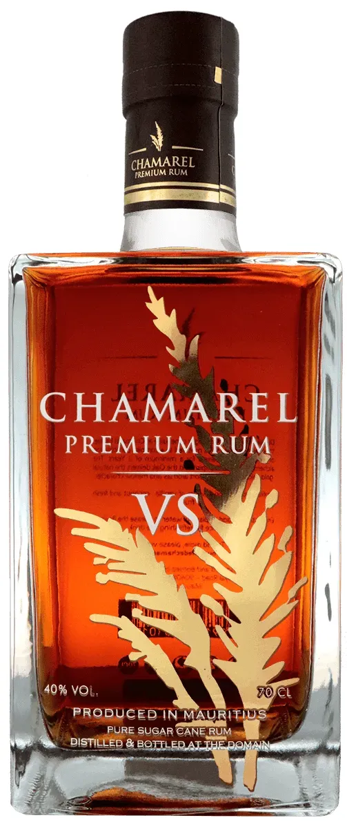 Chamarel Rum Flasche Vorderseite