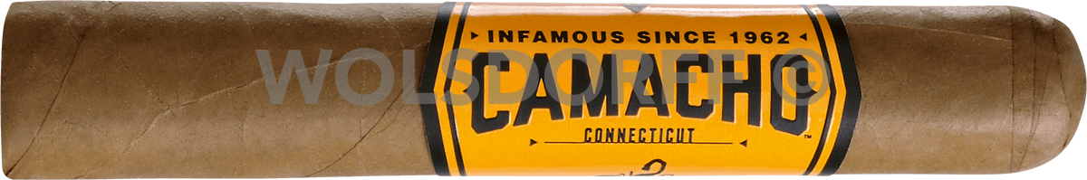 Camacho Connecticut Robusto - Zigarre waagerecht