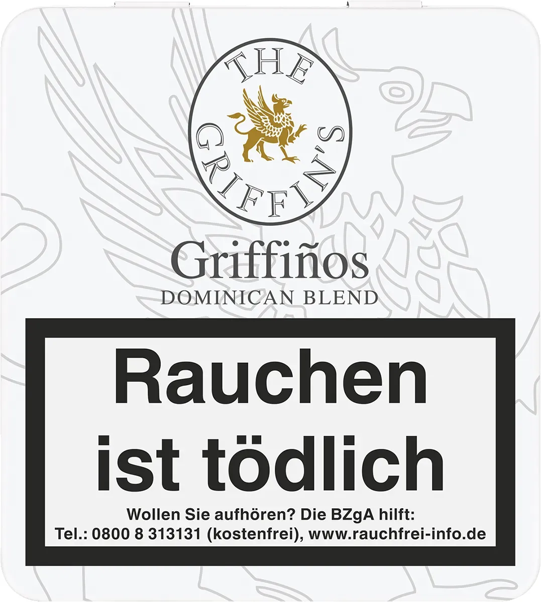 Griffinos Schachtel Vorderseite