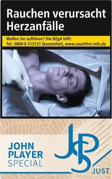 JPS Just Blue OP Packung von vorne