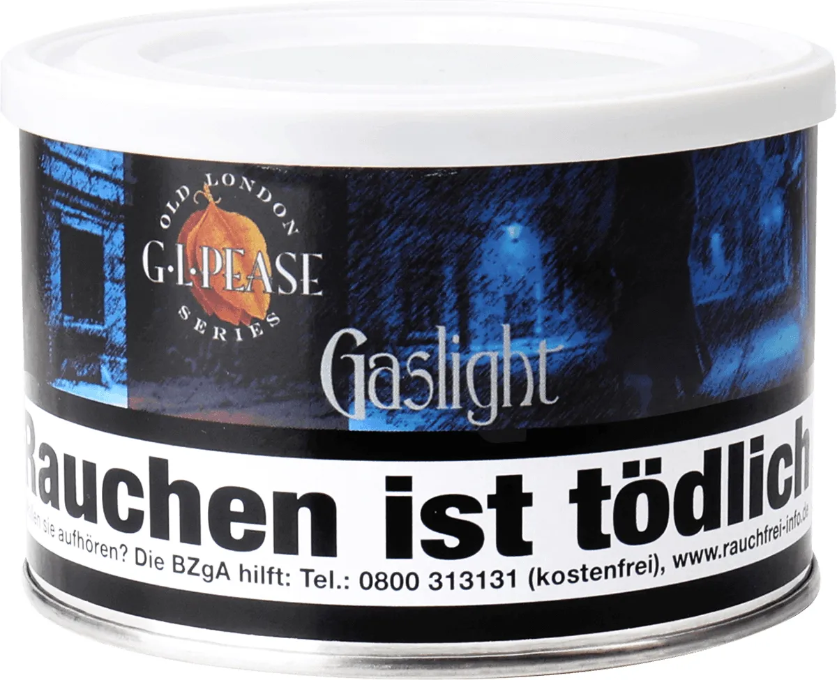 G.L Pfeifentabak Dose stehend von vorne