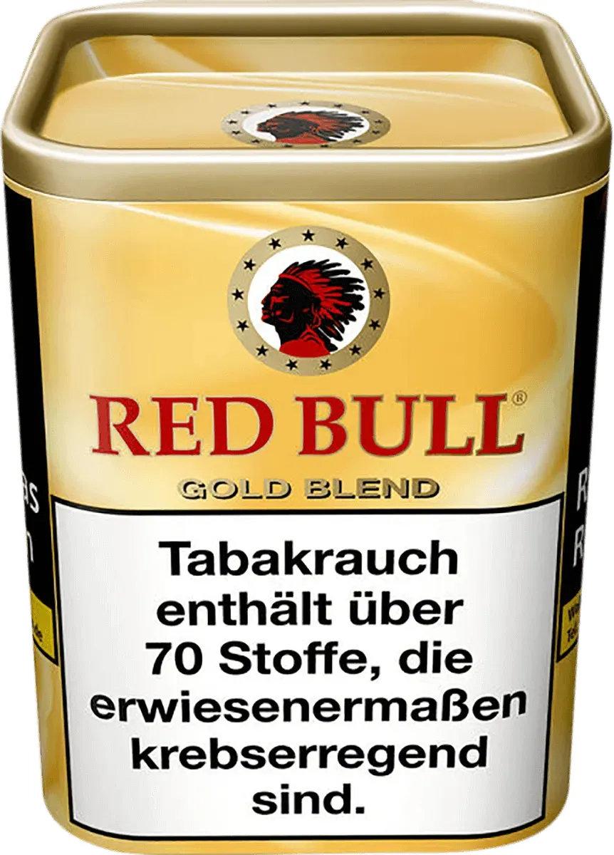 Red Bull Gold Blend Dose von vorne