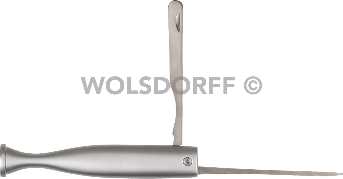 Pfeifenbesteck ausgeklappt