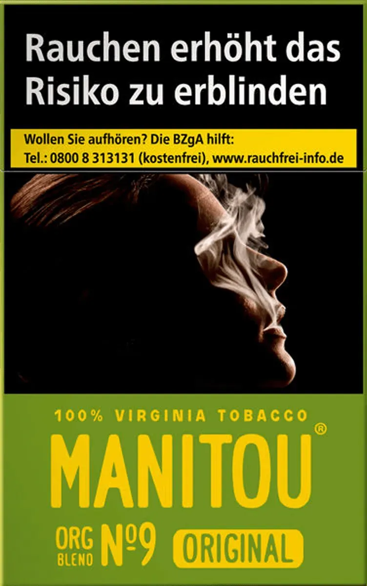 Manitou Organic Blend No.9 OP Packung von vorne