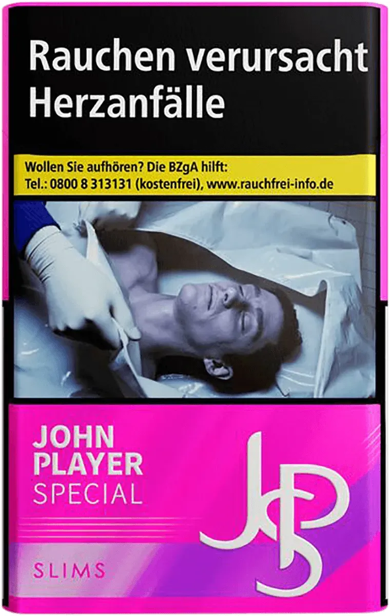 JPS Slims Packung von vorne