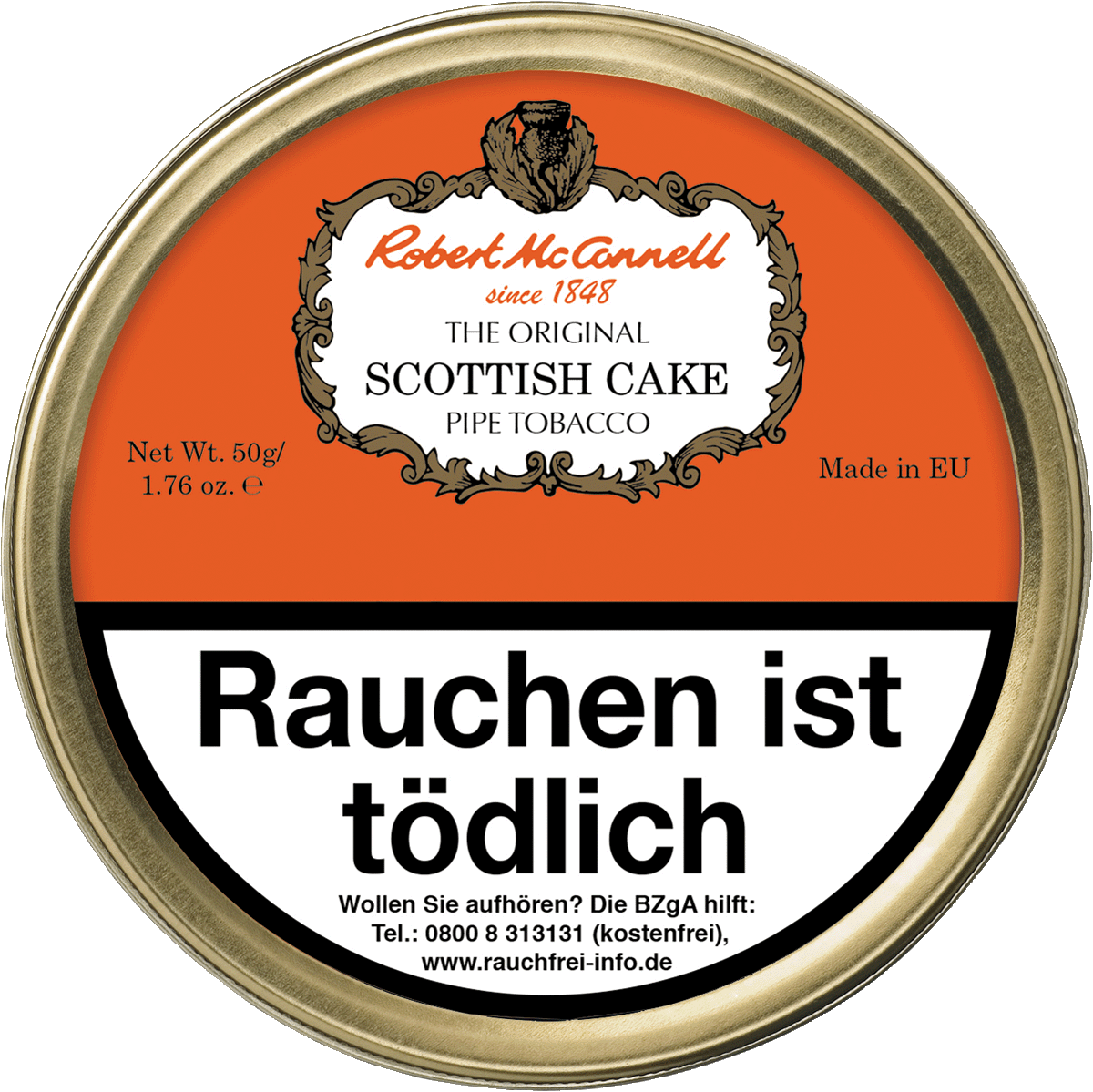 Robert McConnell Scottish Cake - Dose vorne