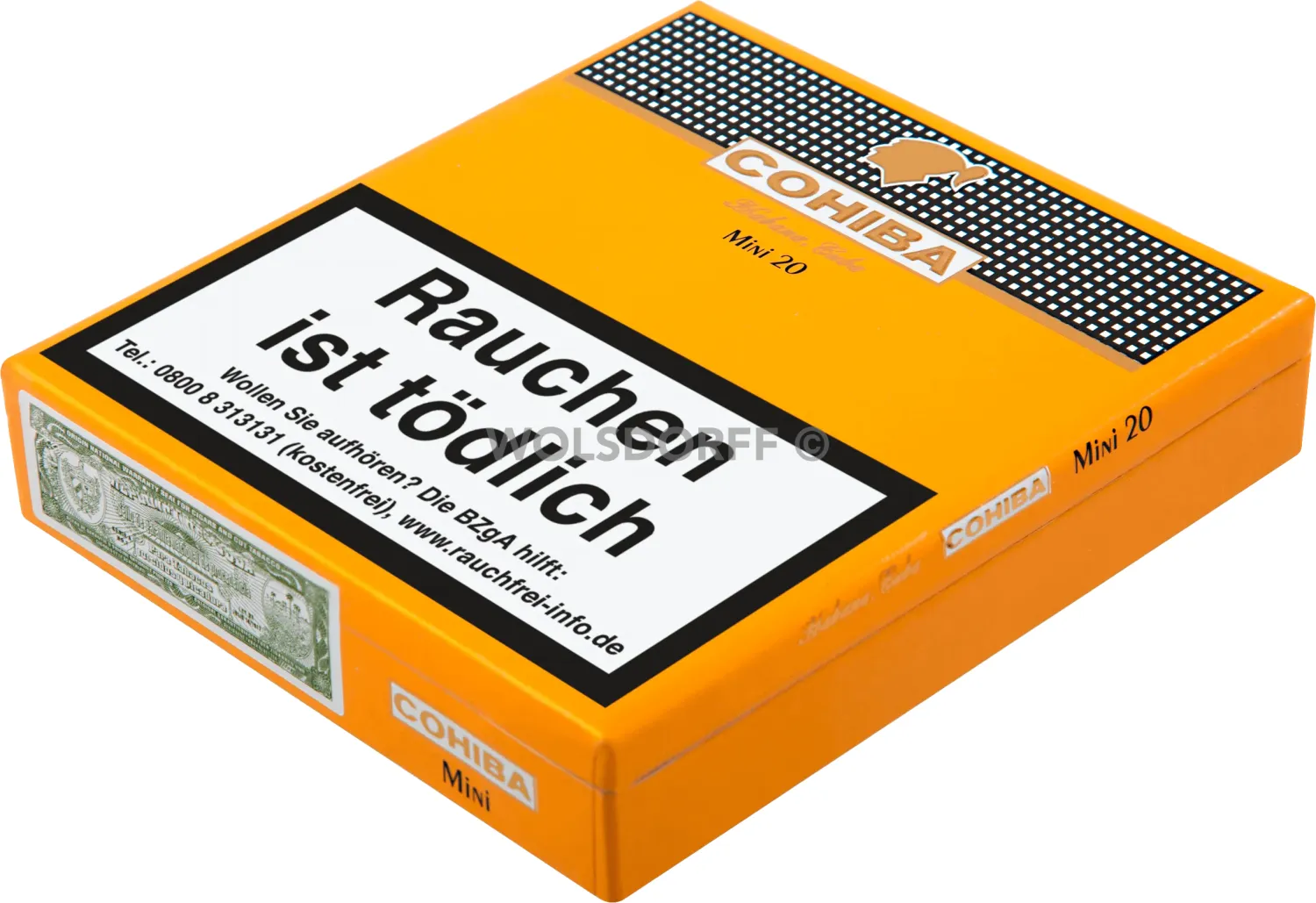 Cohiba Schachtel liegend