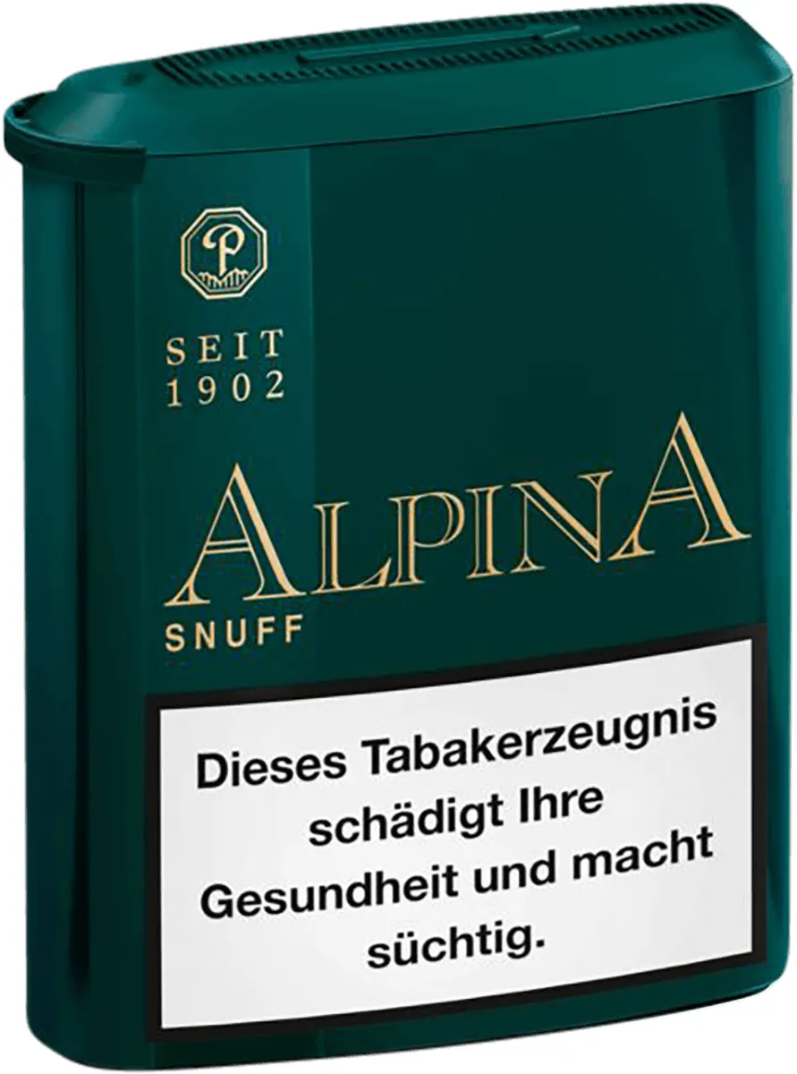 Alpina Snuff Dose stehend
