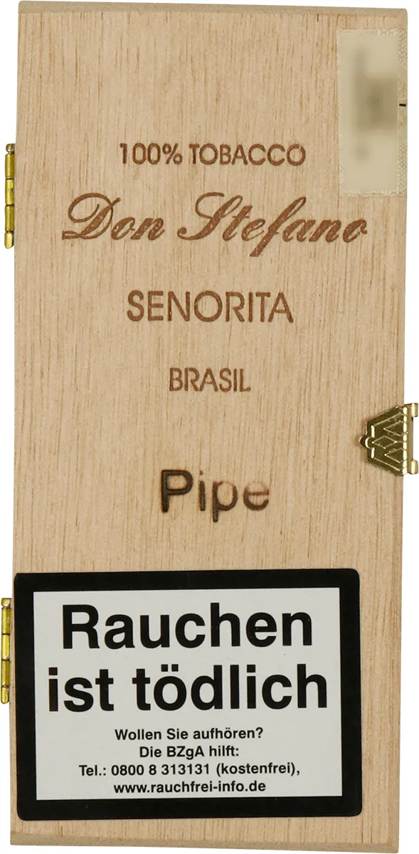 Don Stefano Pipe Brasil Kiste Vorderseite