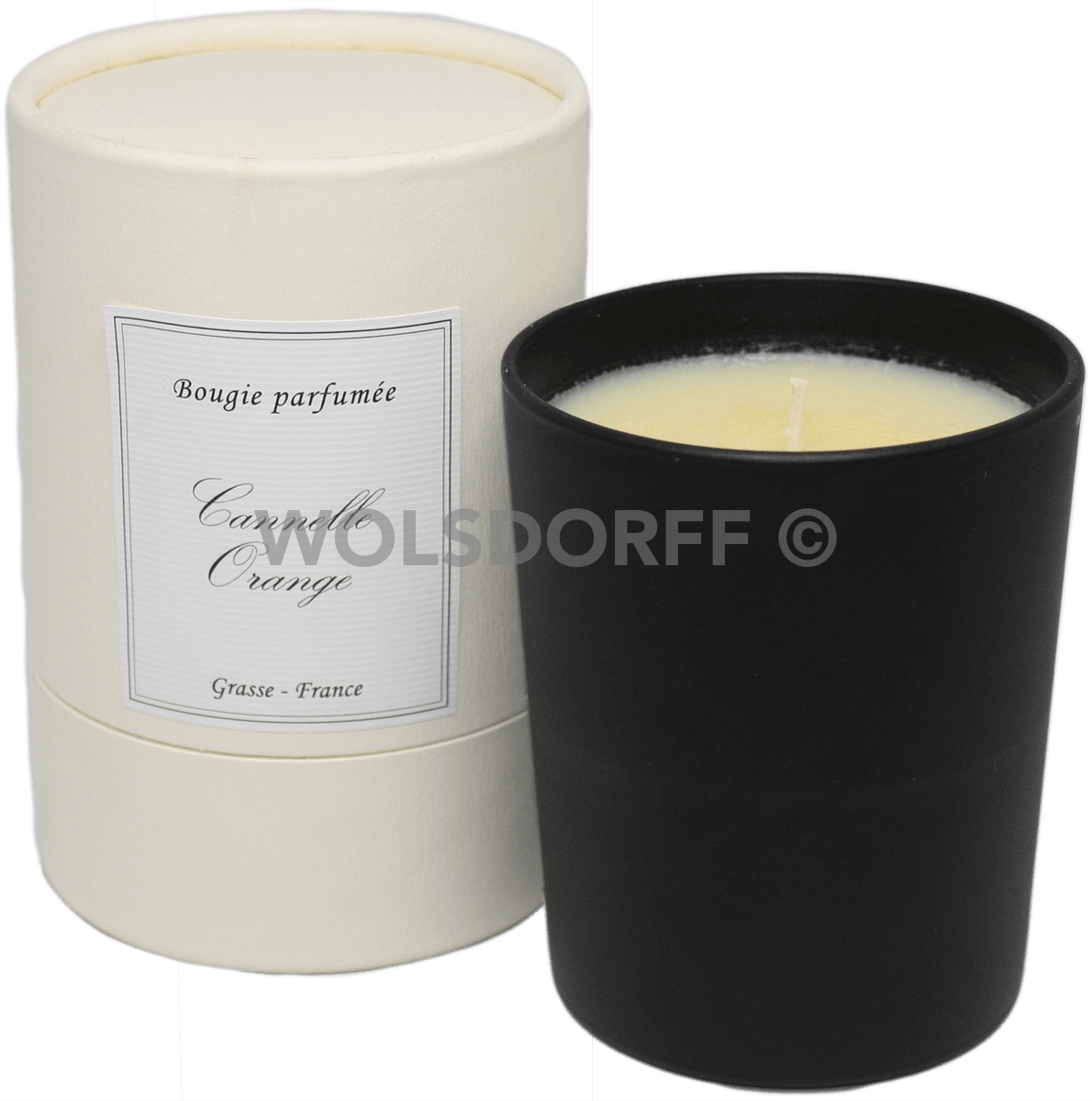 Bougie Parfumée Kerze im Glas - Kerze vorne