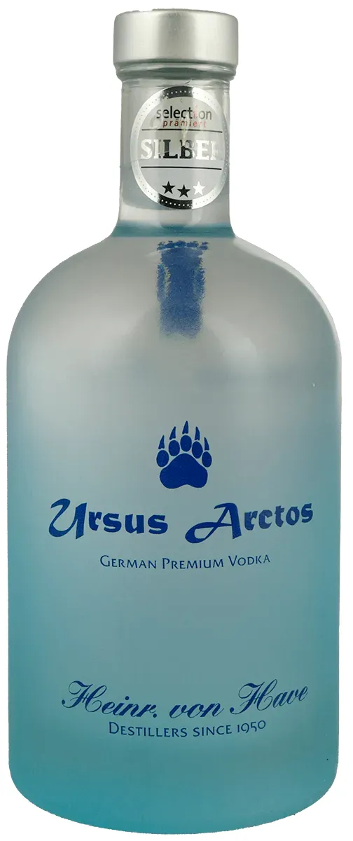Ursus Arctos Vodka Flasche Vorderseite