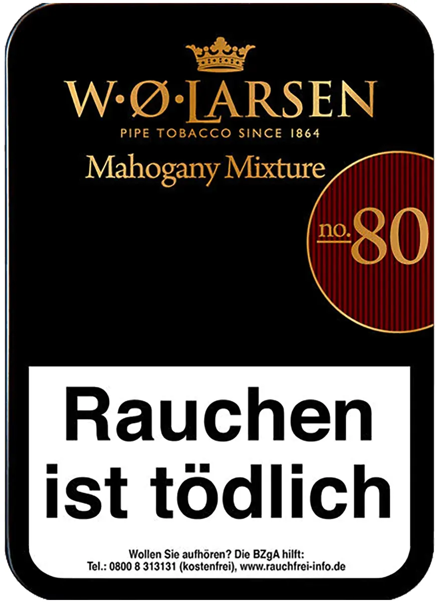 WO Larsen Mahagony Mixture Dose Vorderseite