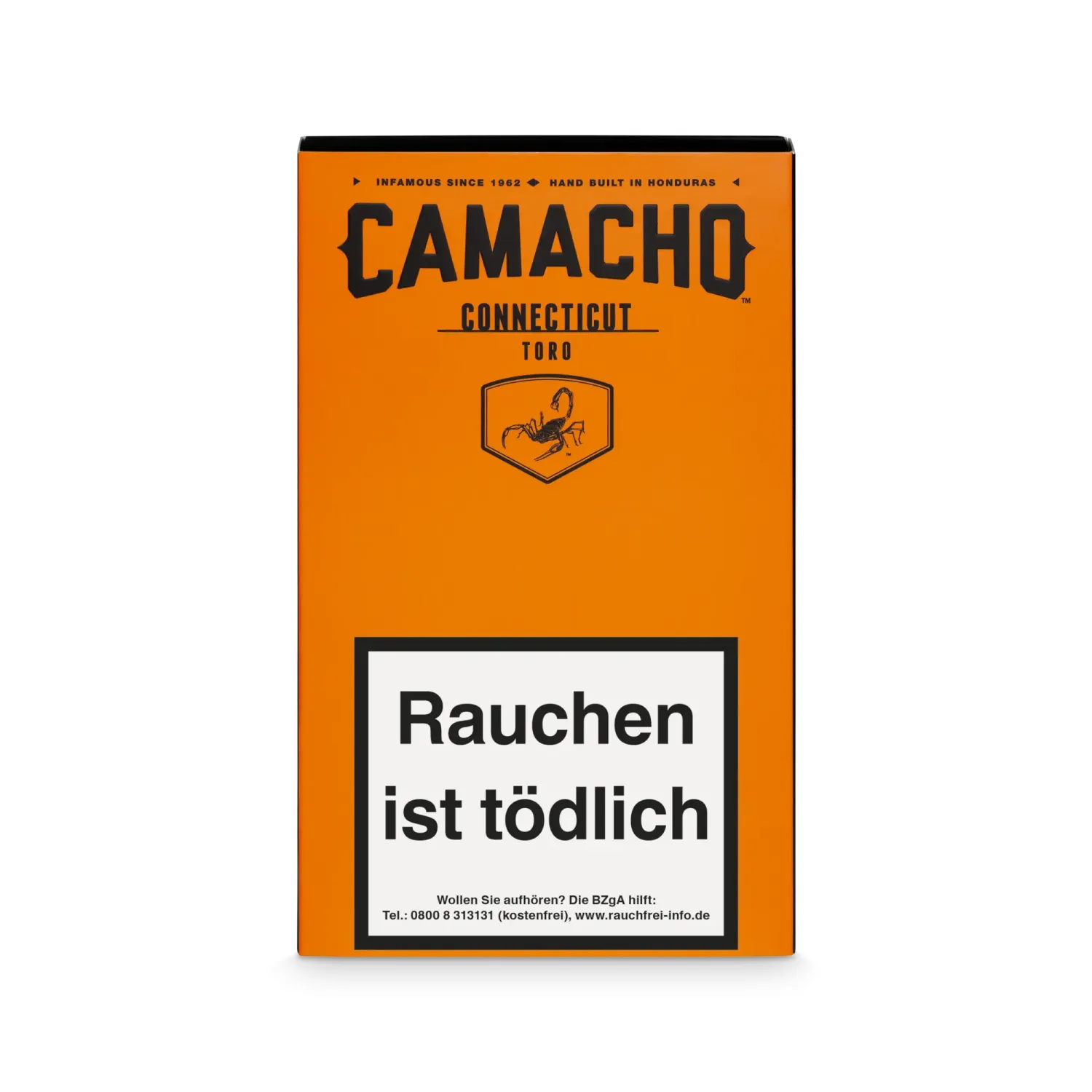 Camacho Connecticut Toro Schachtel stehend