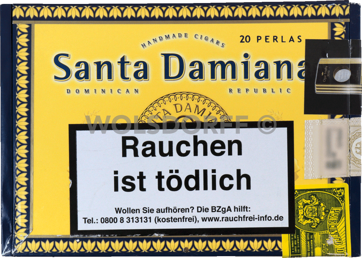 Santa Damiana Classic Perlas - Kiste vorne geschlossen