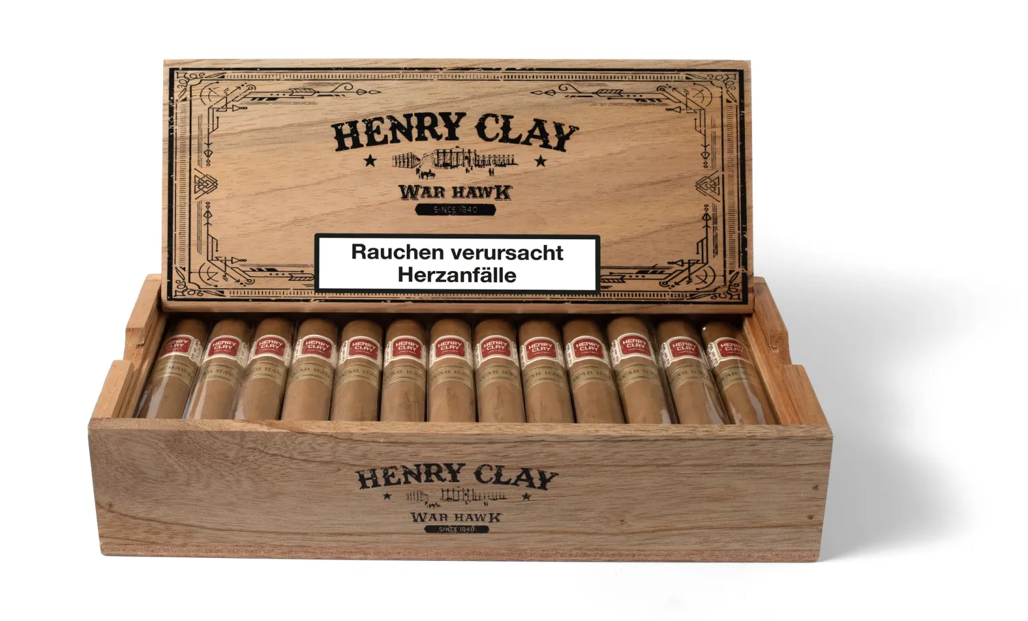 Henry Clay War Hawk box offen
