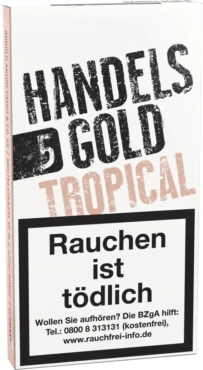 Handelgold Tropical Schachtel Seite