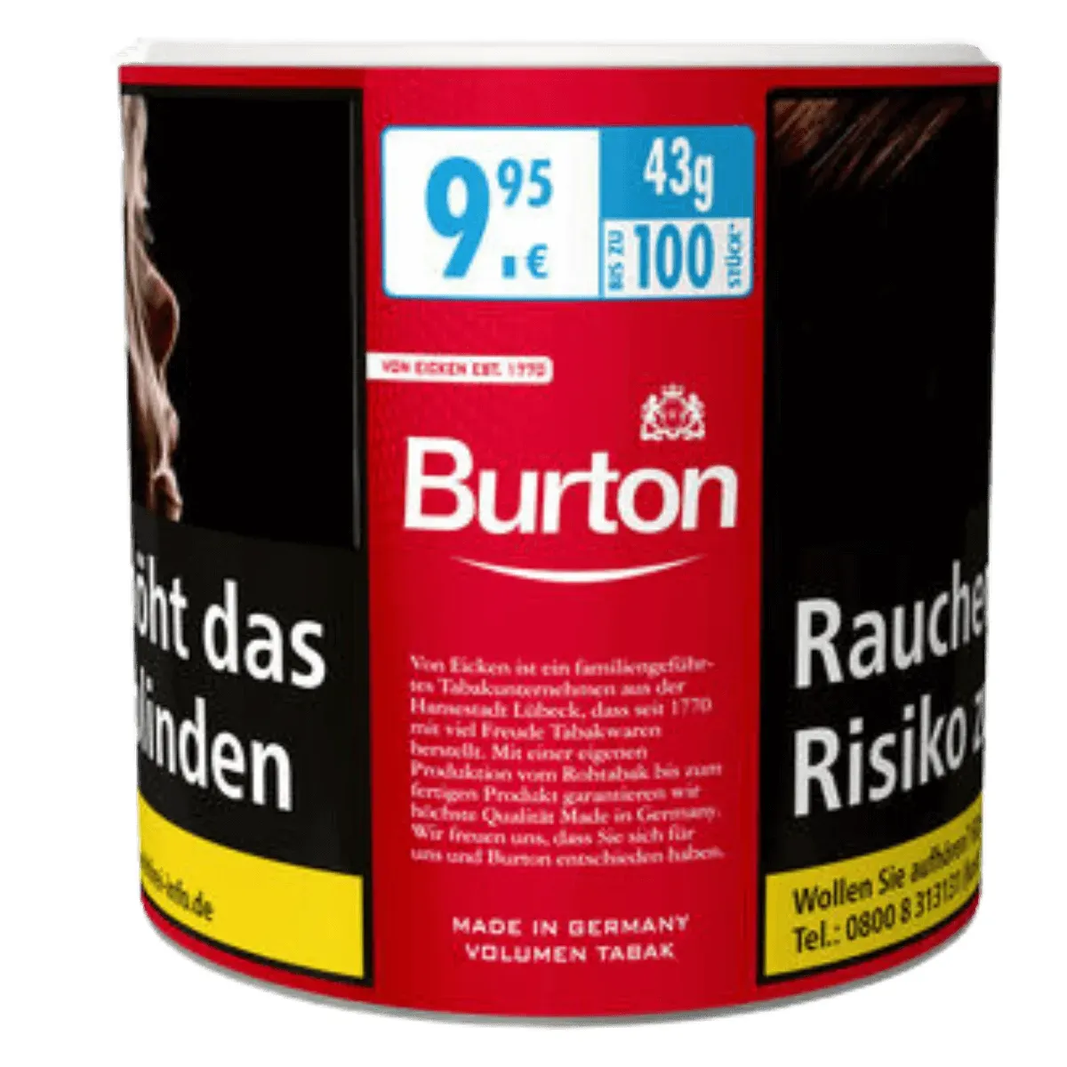 Burton Volumentabak Red L-Size Dose