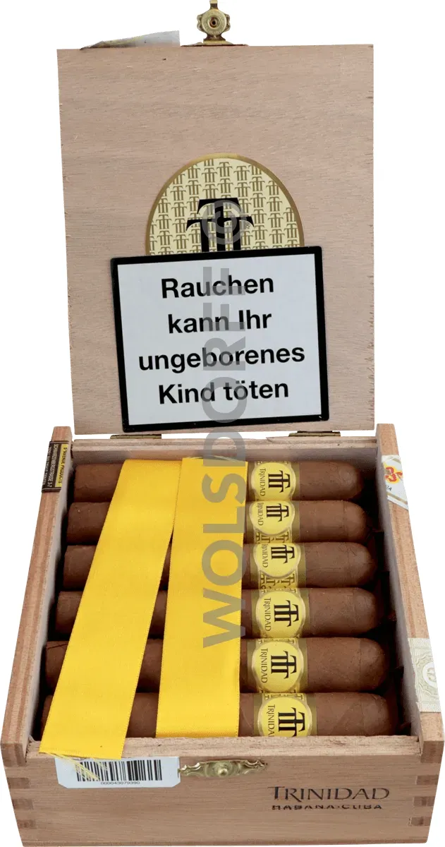 Trinidad Vigia - Kiste vorne geöffnet