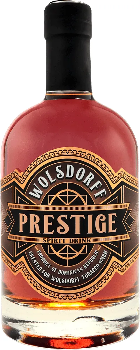 Wolsdorff Prestige Rum Flasche Vorderseite
