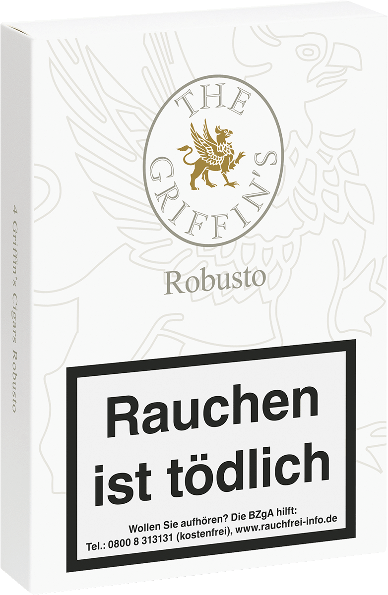 The Griffin's Classic Robusto - Pappetui seitlich geschlossen